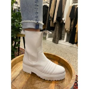 DWRS Label Bochum Chuncky Boots Suède beige | BijMaris