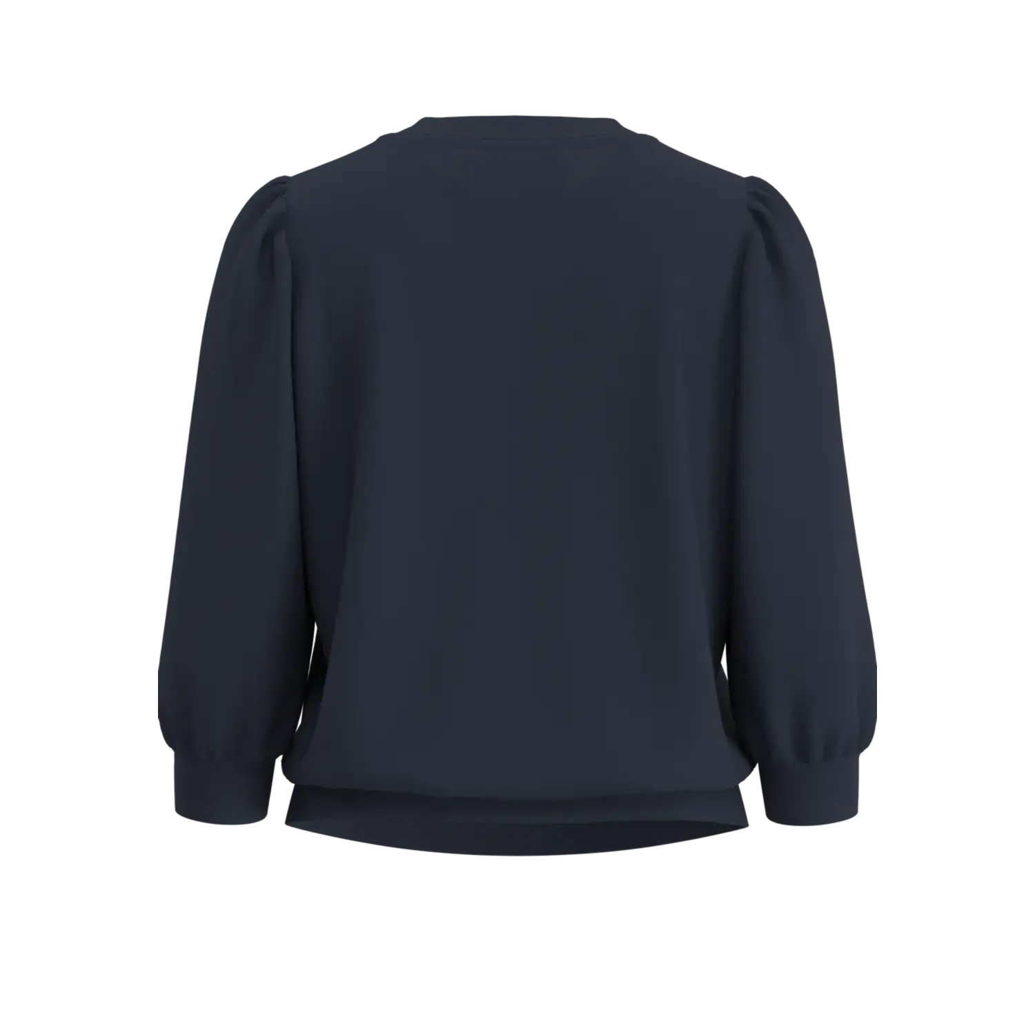 Selected Femme SLFTenny 3/4 Sweat Top Donker Blauw - Afbeelding 2