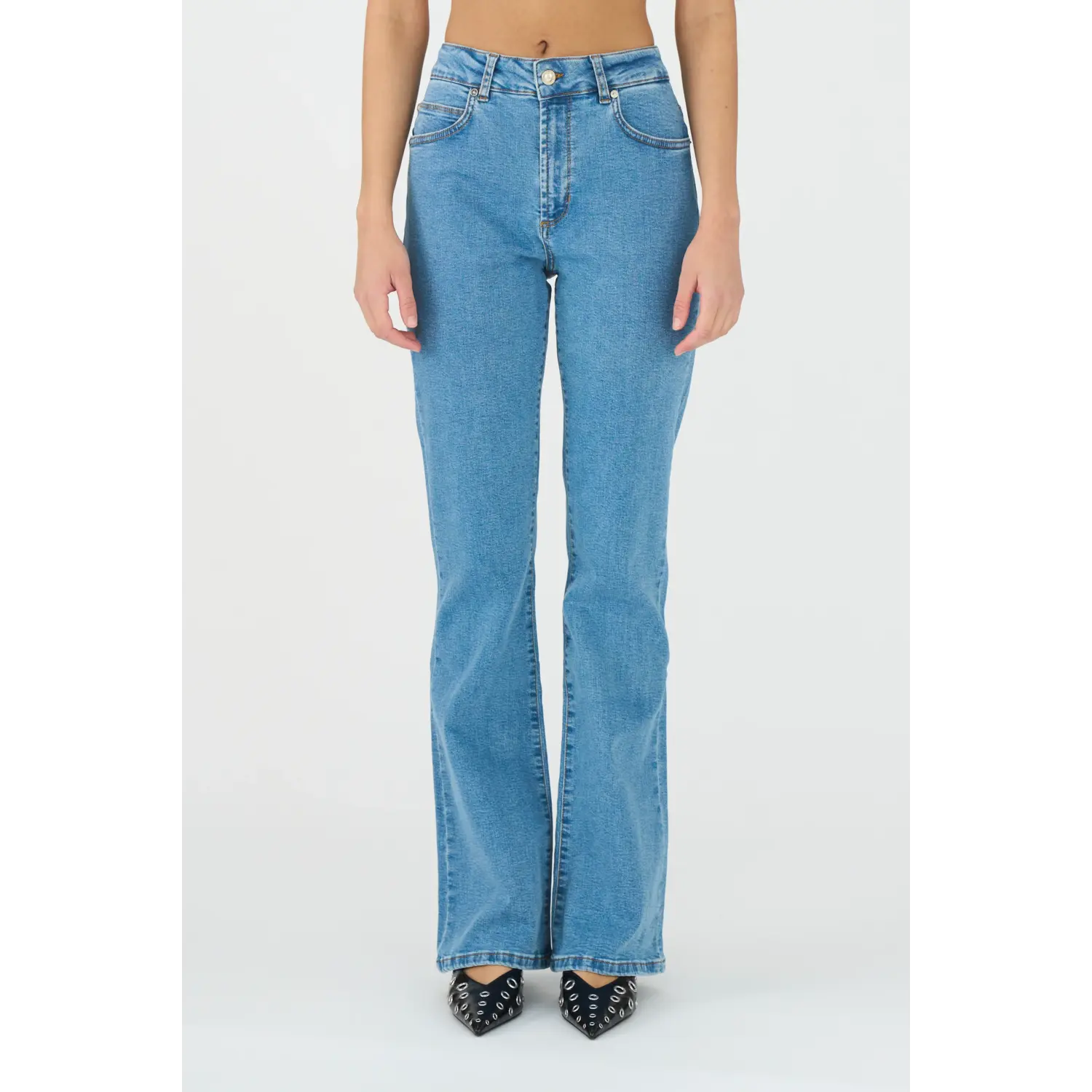 Ivy Copenhagen Tara Flare Jeans Licht Blauw
