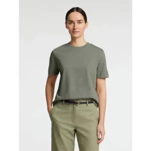 Selected Femme SLFEssential SS Boxy Groen