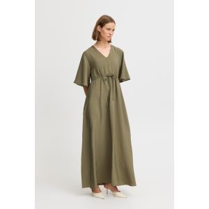 B.young BYMmhailey VNeck Maxi Dress Groen