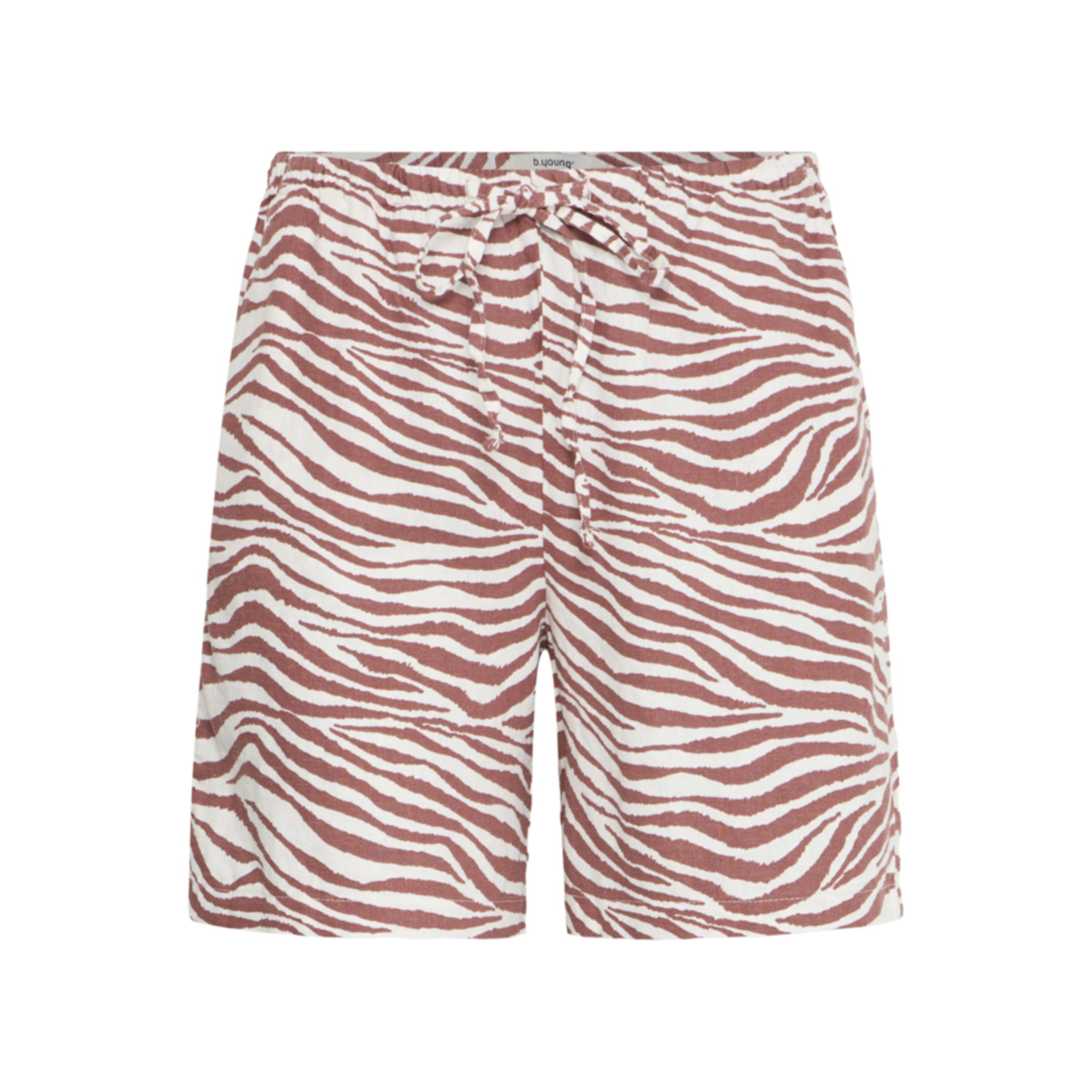 B.young BYFalakka Zebra Short Rood
