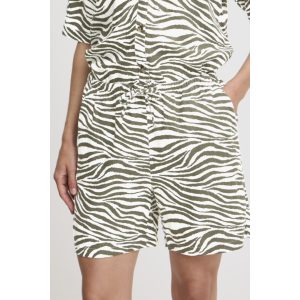 B.young BYFalakka Zebra Short Groen