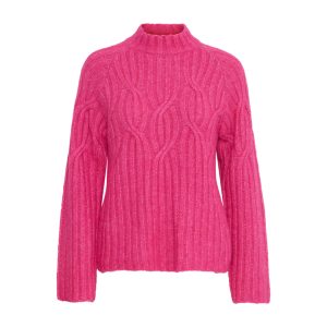 B.young BYOmicka Kabel Trui Roze