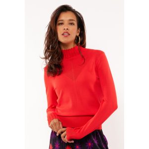 Fluresk Maddie Top Rood