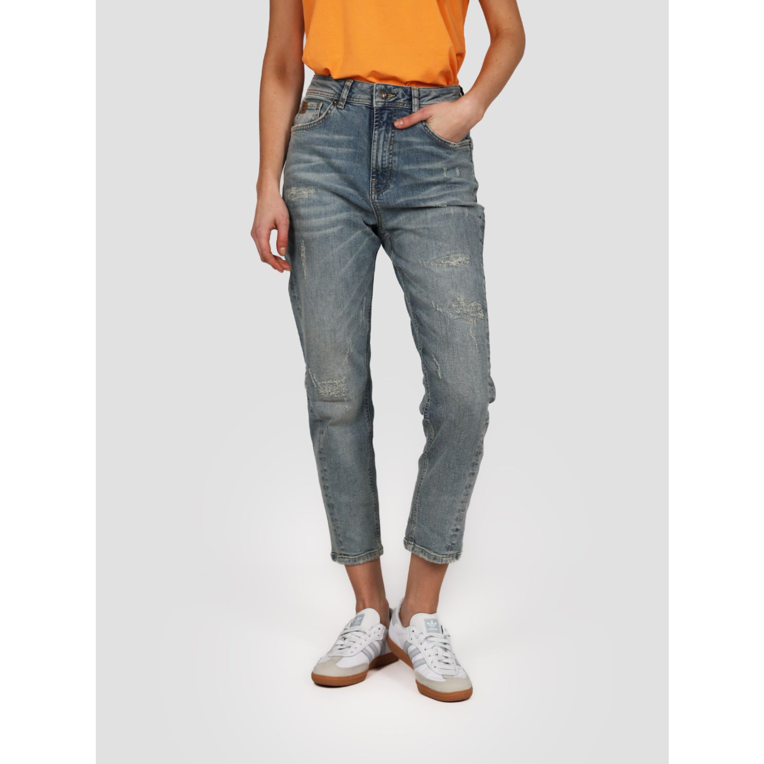 Miracle of Denim Anti Blue Iara Boyfriend Jeans Blauw - Afbeelding 3