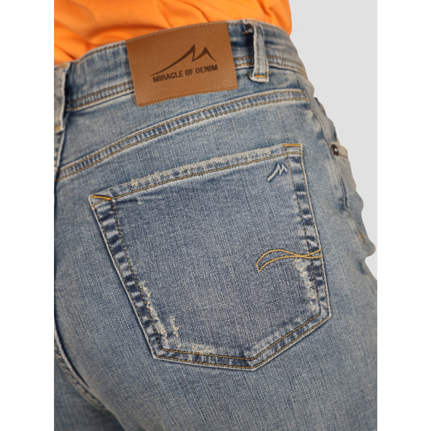 Miracle of Denim Anti Blue Iara Boyfriend Jeans Blauw - Afbeelding 5