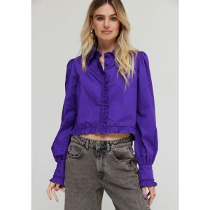 Harper&Yve Ellie Cropped Blouse Paars