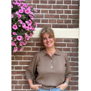 B.young Bymanina Pola Top Bruin