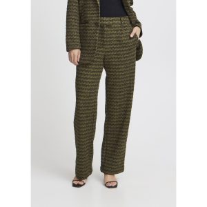 ICHI IHKate Mosley Pantalon Groen