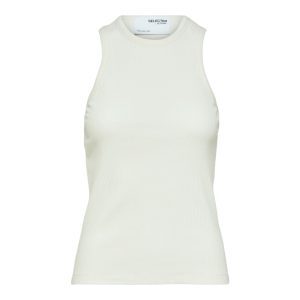 Selected Femme SLFAnna O-Neck tanktop Wit