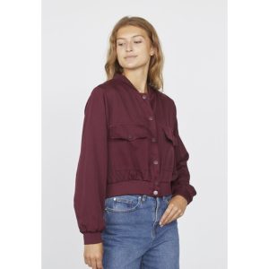 Sisters Point Garwin Bomber Jack Burgundy