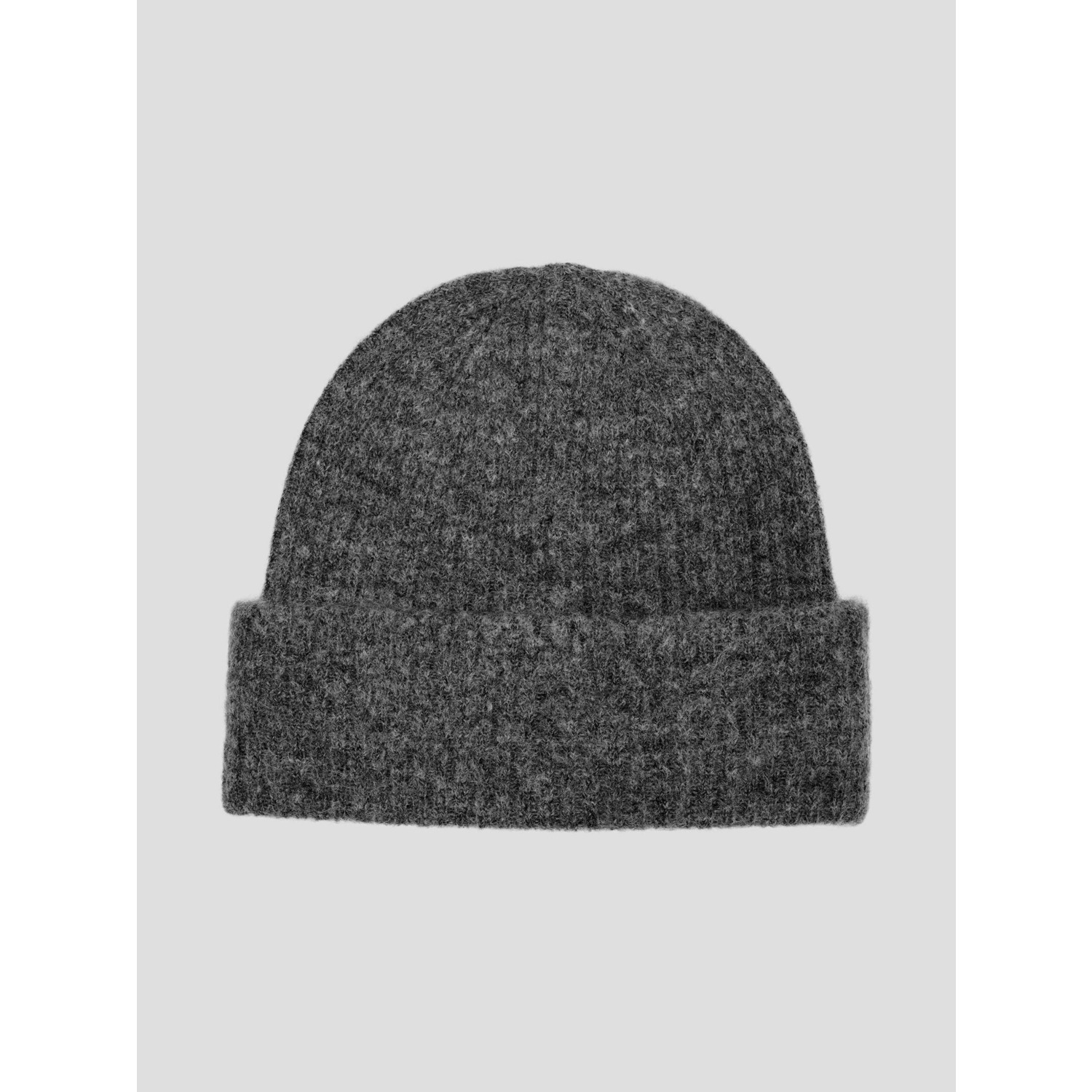 Selected Femme SLFMaline Knit Beanie Noos Grijs