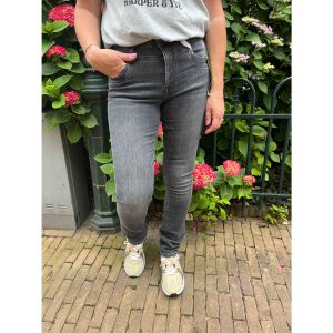 Miracle of Denim Rea high regular jeans zwart