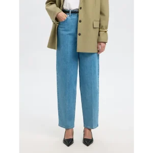 Selected SLFBarrel Liva-Kori Jeans Licht Blauw