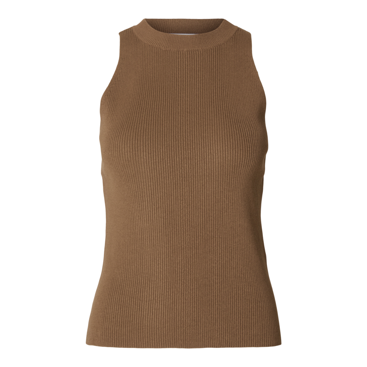 Selected Femme Solina Top Bruin - Afbeelding 3