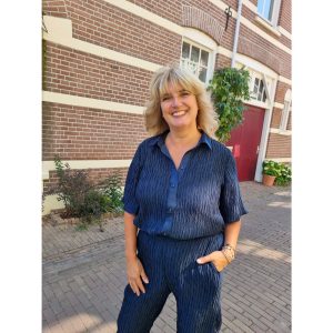 Selected SLFElma Relaxed Blouse Donker Blauw