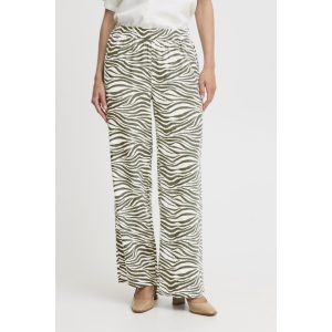 B.young BYFalakka Zebra Long Pants Groen