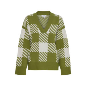 B.young BYMiran V-Neck Trui Groen