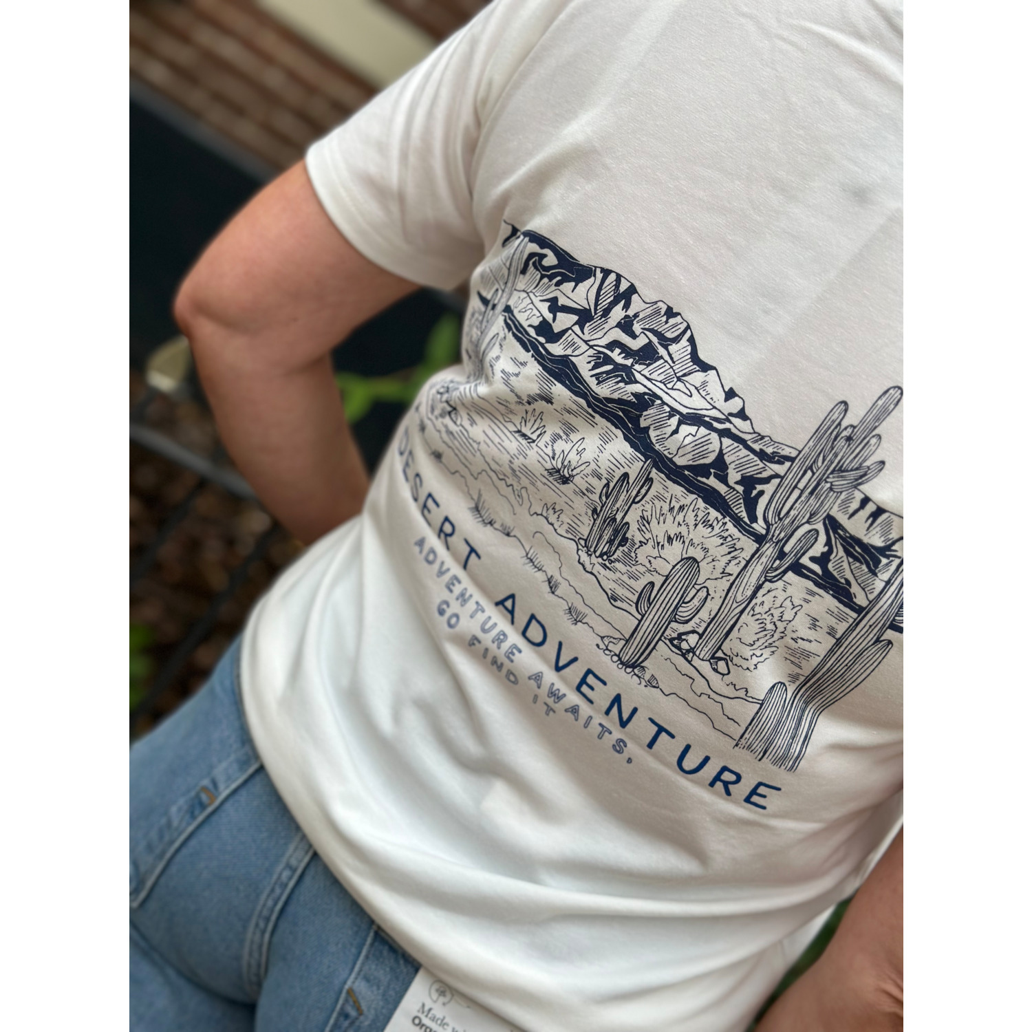 Fluresk Mace T-Shirt Wit - Afbeelding 5