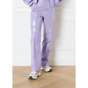 Refined Department Elisa Metallic Jeans Lila