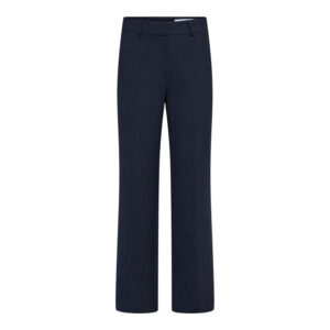 Selected Femme SLFRita wide pants donker blauw