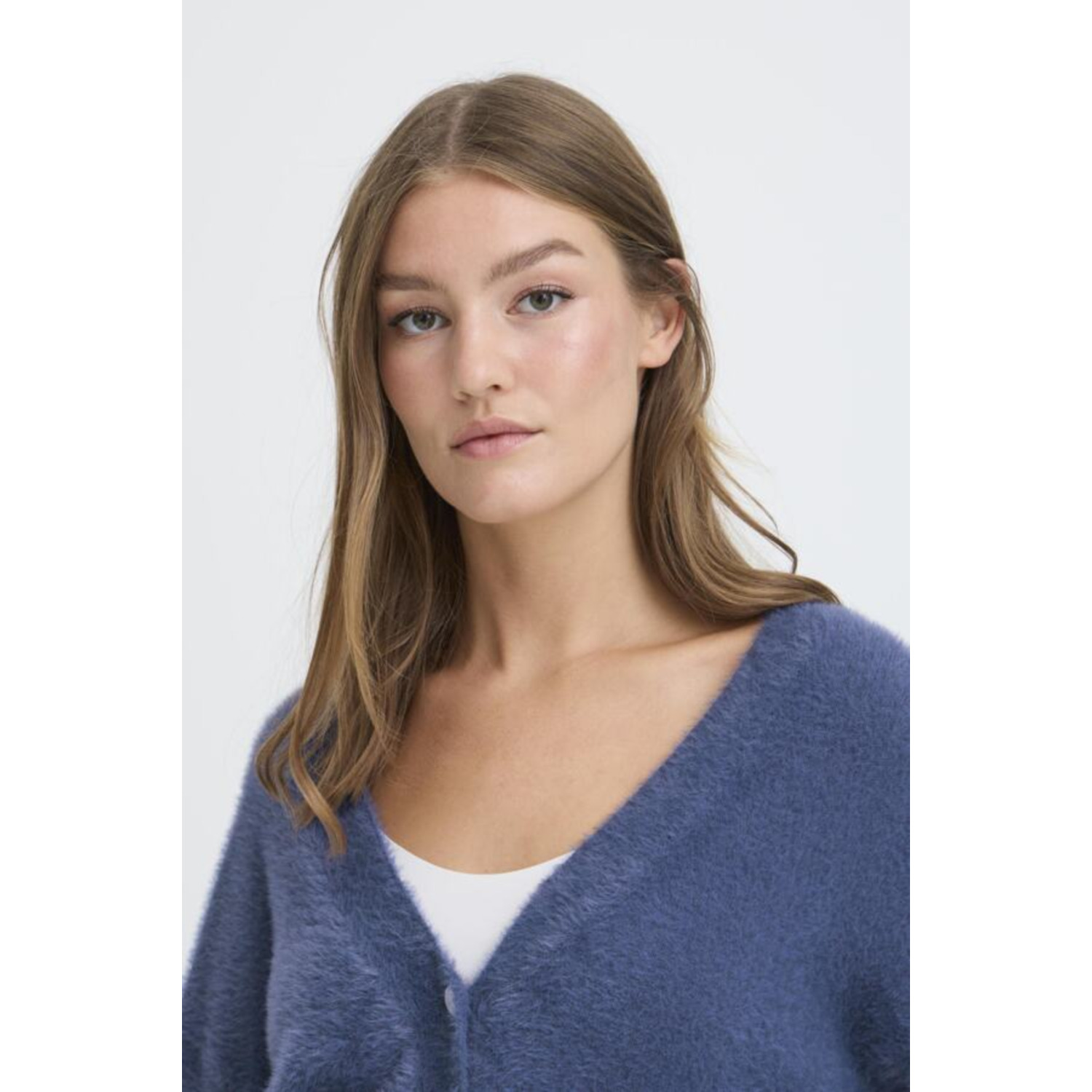 ICHI IHBrula Vest Blauw - Afbeelding 3