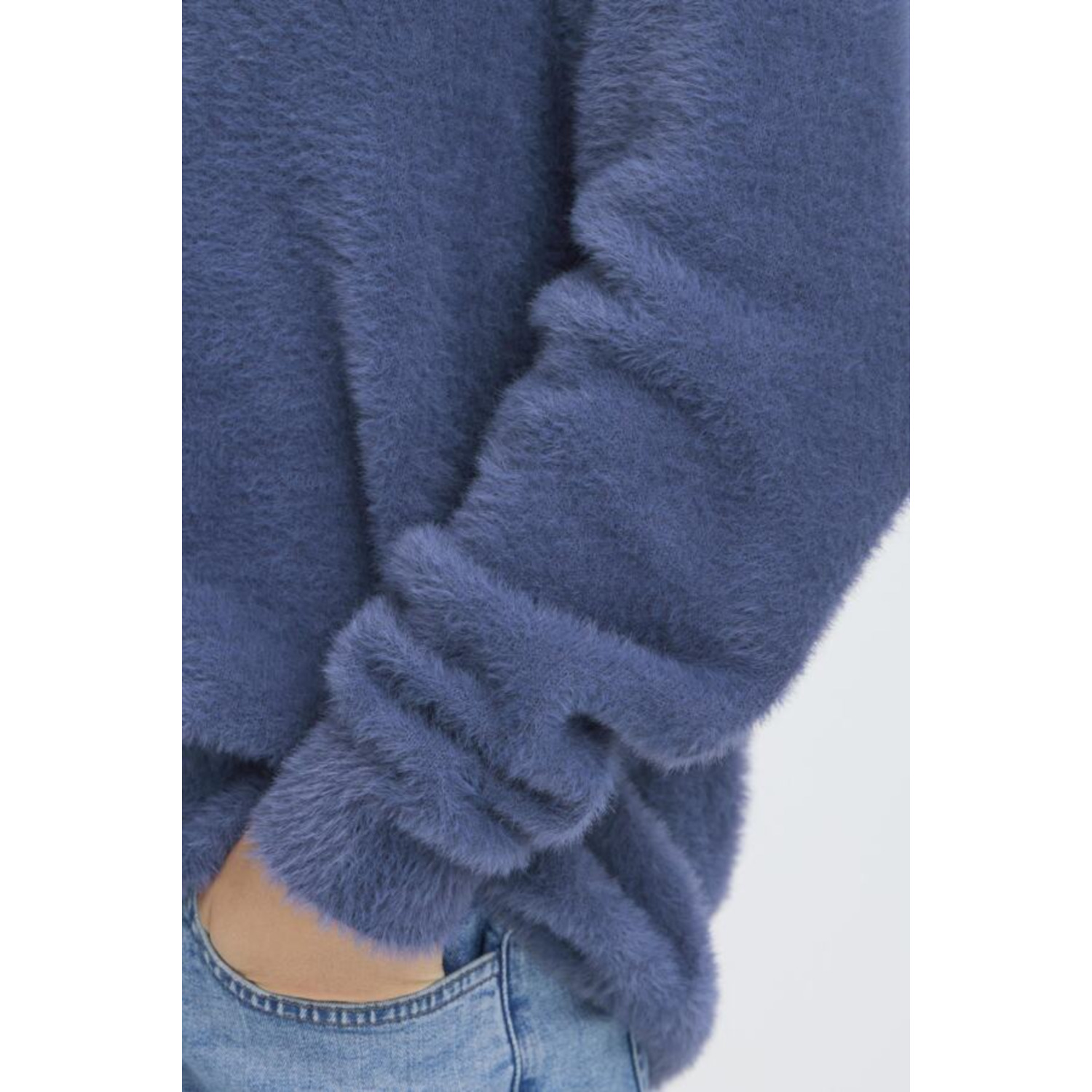 ICHI IHBrula Vest Blauw - Afbeelding 4