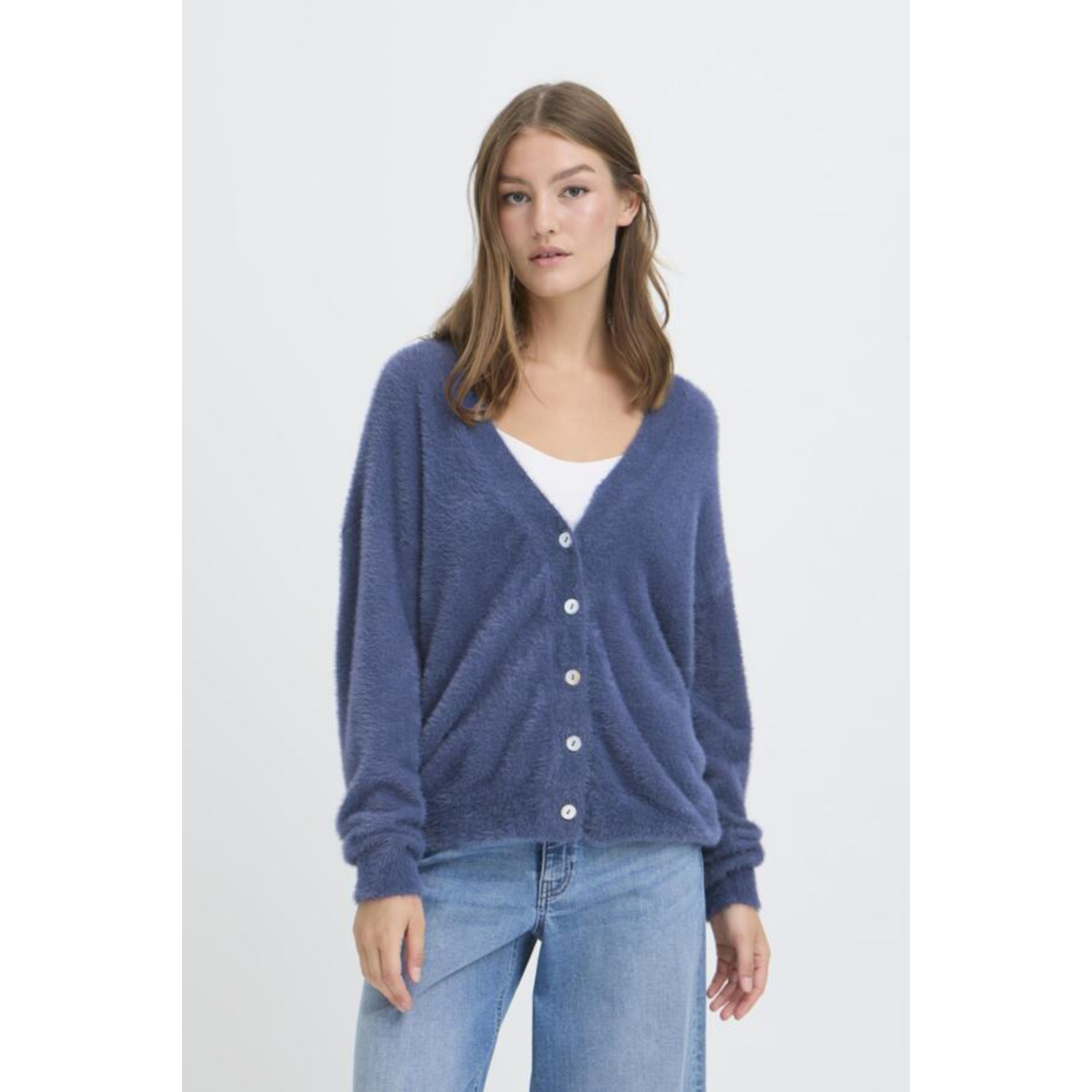 ICHI IHBrula Vest Blauw