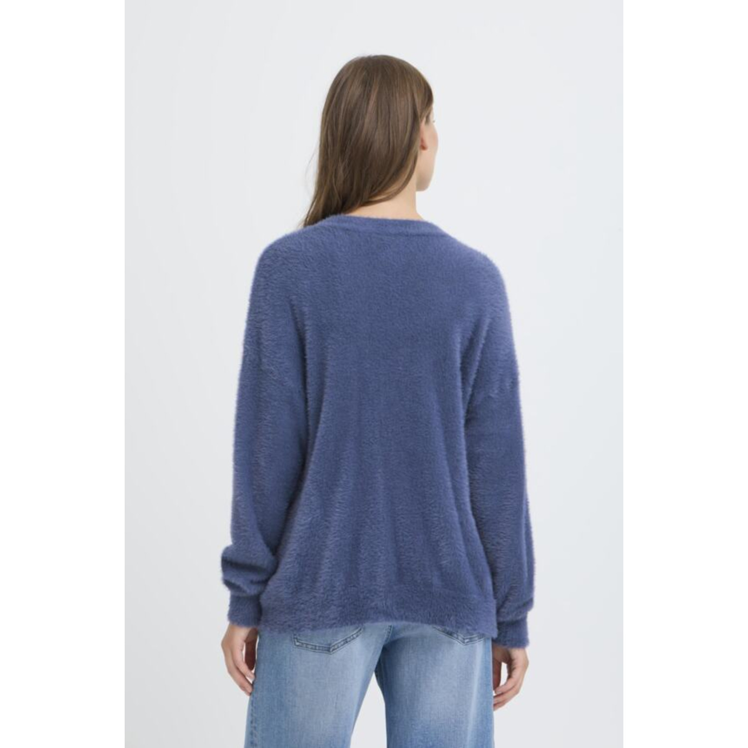 ICHI IHBrula Vest Blauw - Afbeelding 2