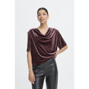 B.young BYPerlina Velvet Top Fudge Paars