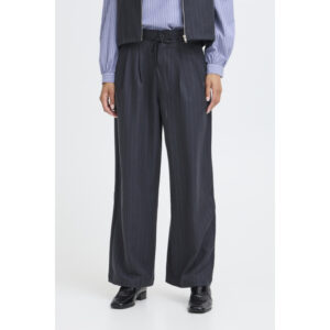 B.young BYXdayo Striped Belt Pants Grijs