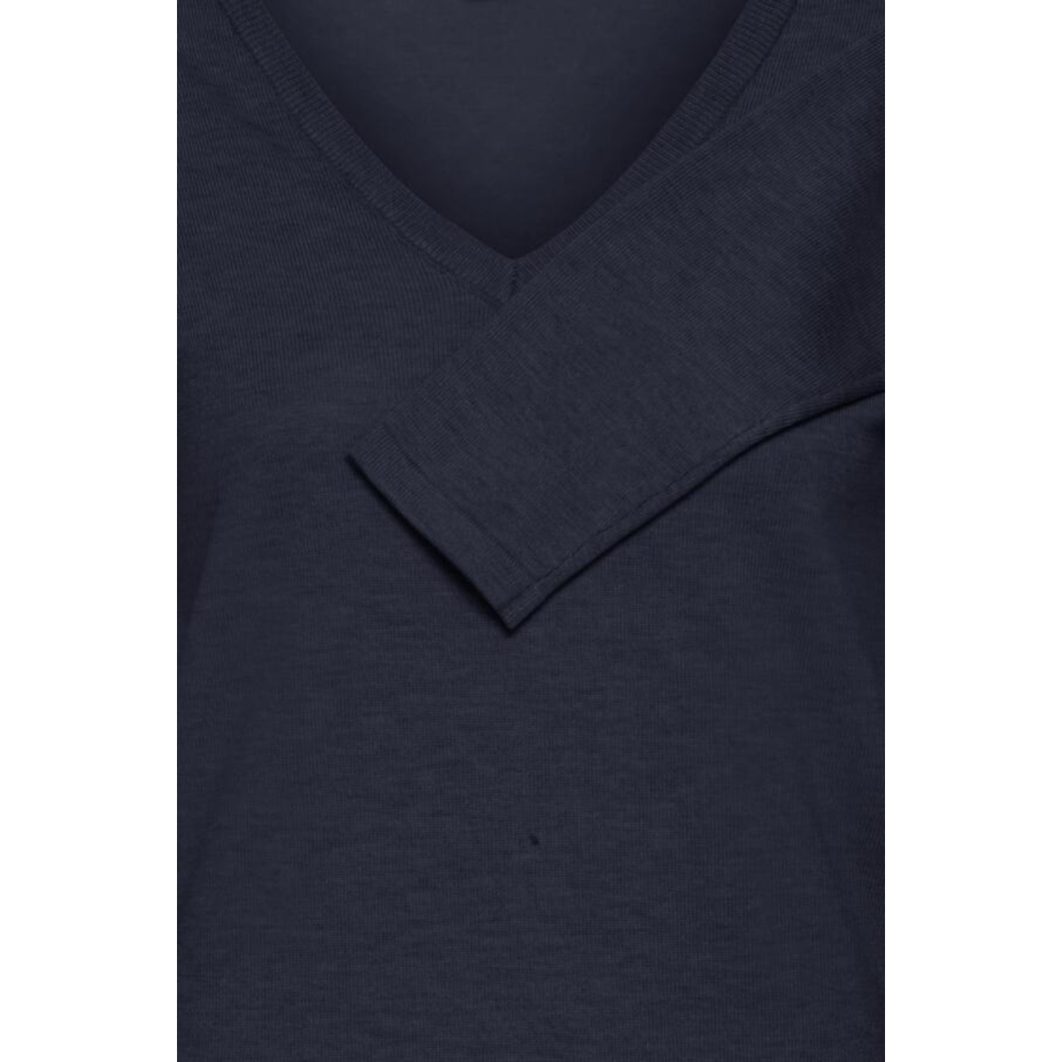 ICHI IHLuls V-Neck LS Donker Blauw - Afbeelding 6