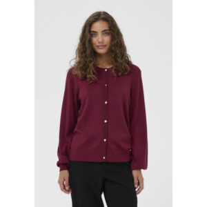 Culture CUFay Glitter vestje Wijn Rood