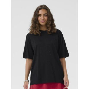 Culture CULondon Glitter Stud T-Shirt Zwart