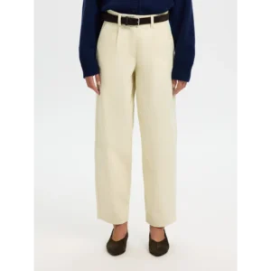 Selected Women SLFBarrel Alma-Hadi MW Jeans Room Wit