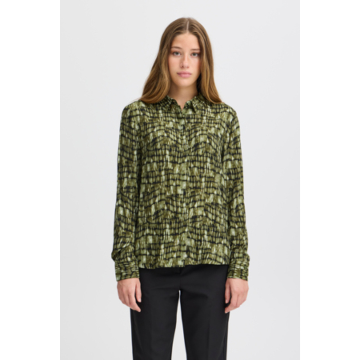 ICHI IHKatonia Blouse Groen