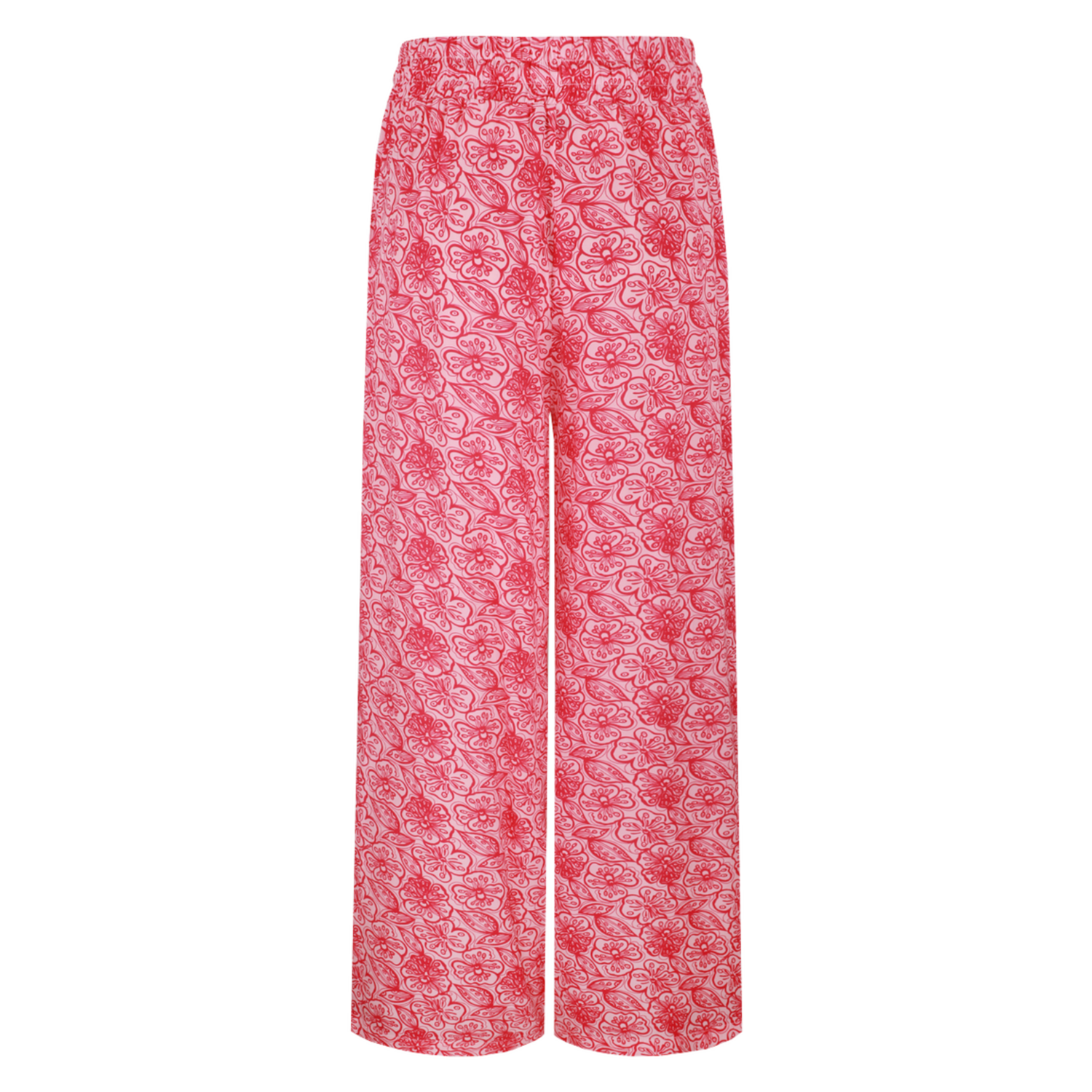 Fluresk Flower Kat Viscose Pants Roze - Afbeelding 2