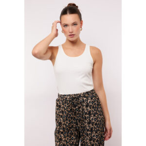 Fluresk Daya Logo Tanktop Wit