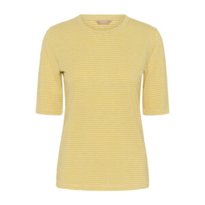 Culture CUkiddy streep T-shirt Geel