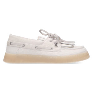 Maruti Shelby Hairon Loafers Wit