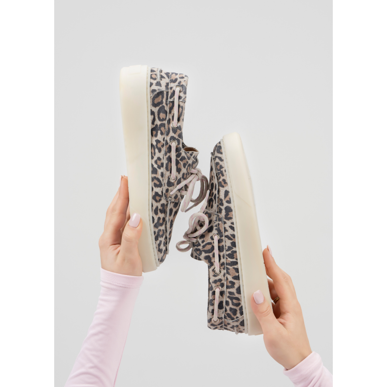 DWRS Label Hazel Leopard Bootschoen Beige - Afbeelding 3