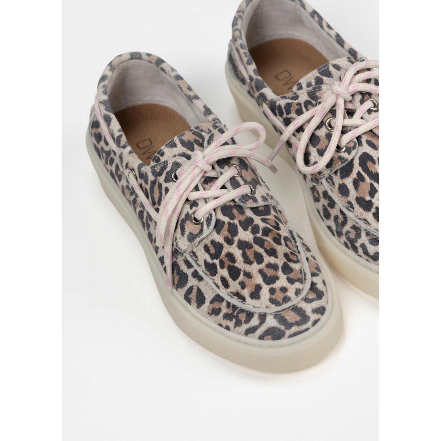 DWRS Label Hazel Leopard Bootschoen Beige - Afbeelding 4