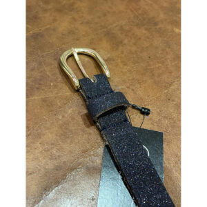 Elvy Glitter Riem Donker Blauw