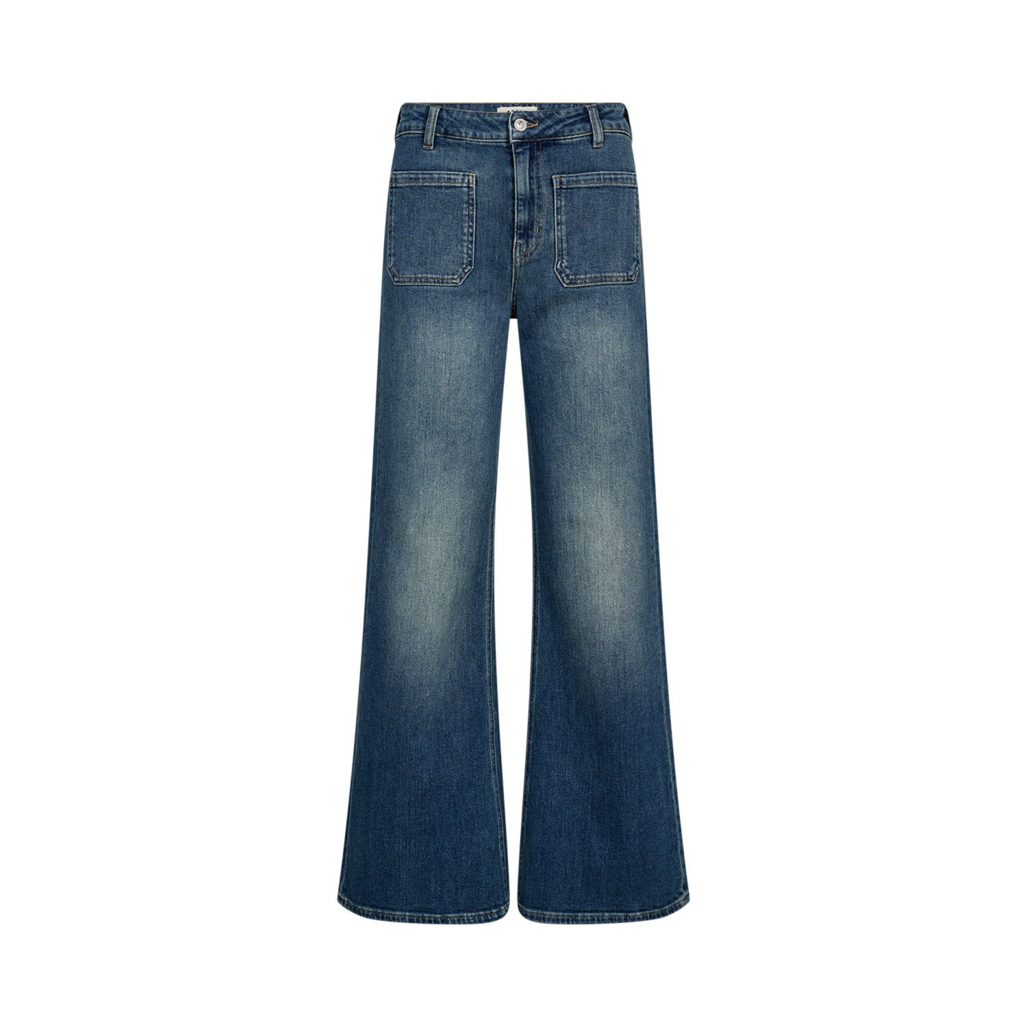 Ivy Copenhagen Abigail 70's Jeans Wash Turin Blauw