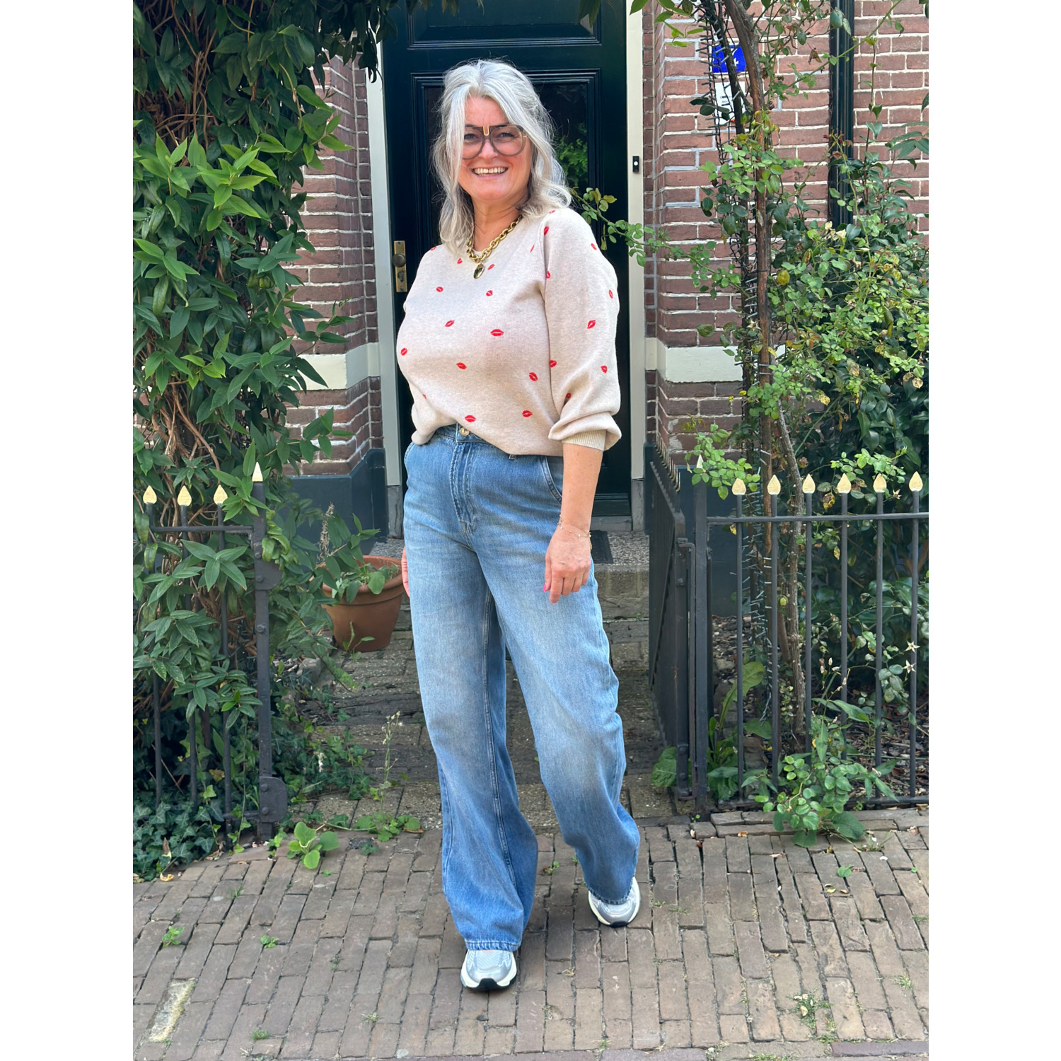 IVY Copenhagen Brooke French Jeans Medium Blauw - Afbeelding 7