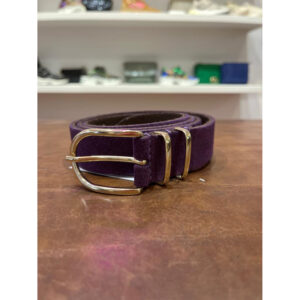 Elvy Suede Belt Paars