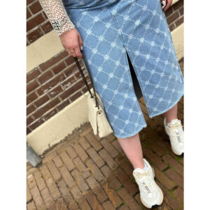 Refined Department Denim Skirt Gigi Licht Blauw