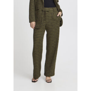 ICHI IHKate Mosley Pantalon Groen