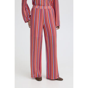 ICHI IHLibella Striped Pants Multicolor